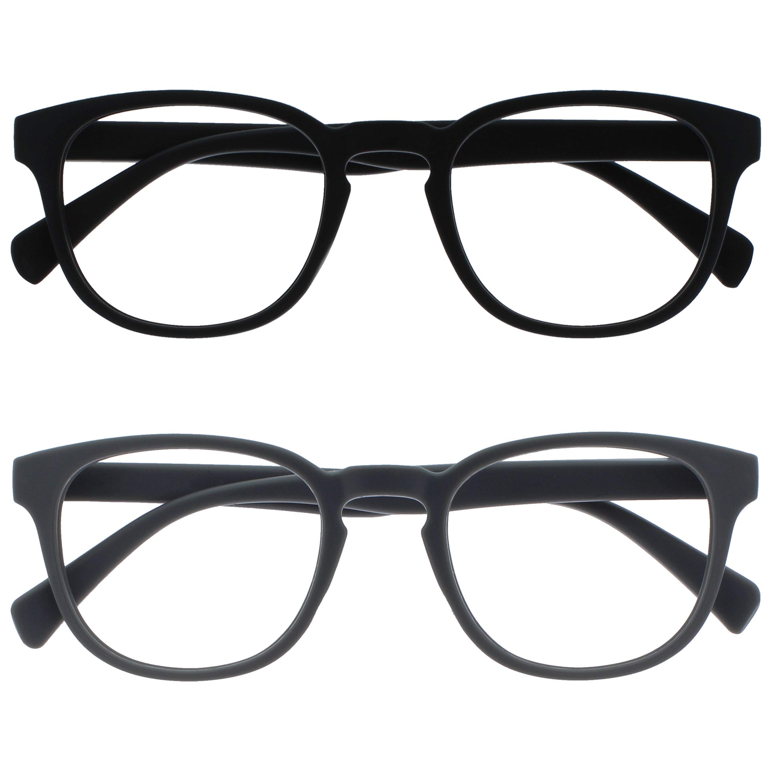 OPULIZE Pop Gafas de Lectura Pack de 2 Redondas Violeta Mate — view 10