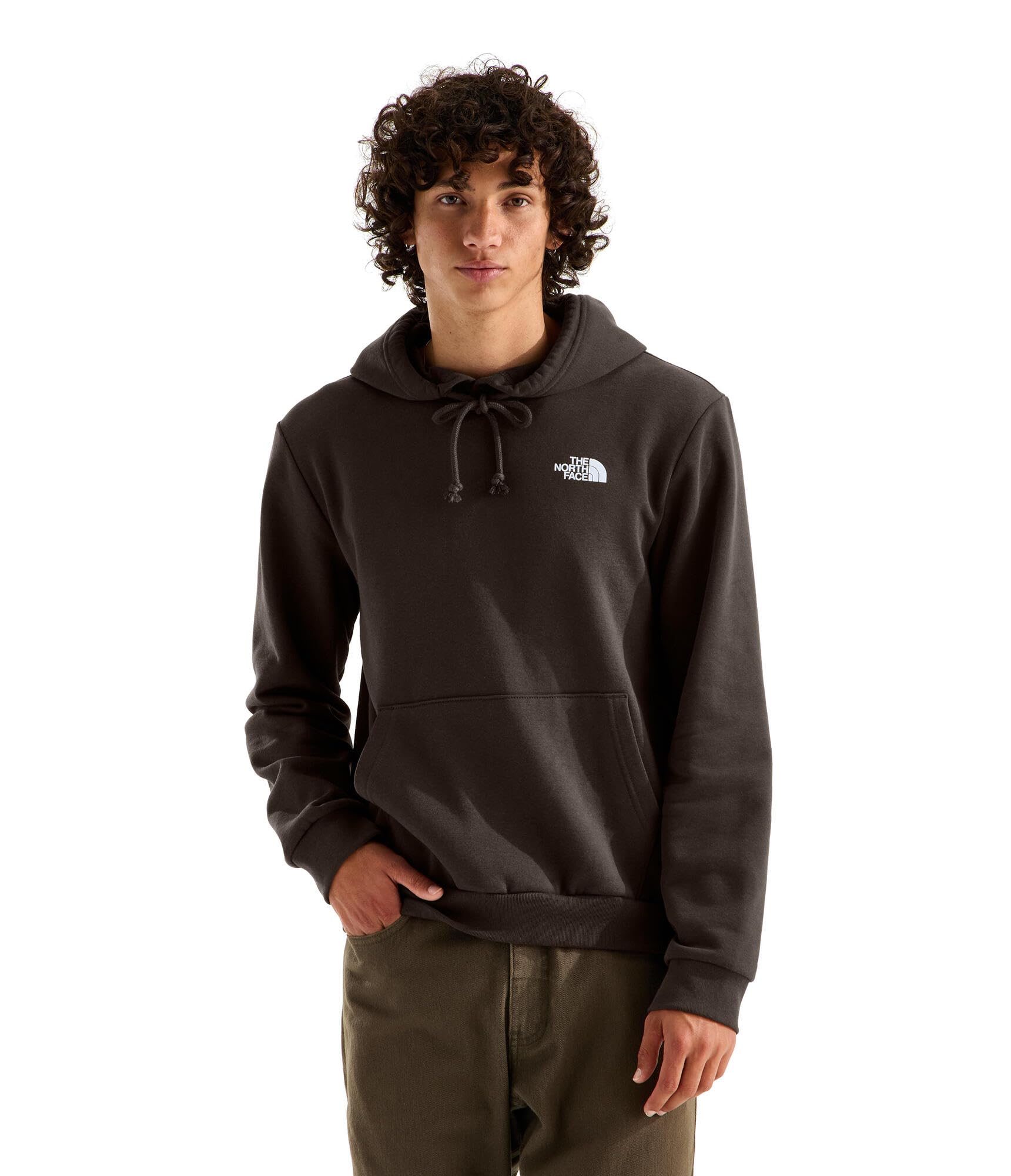 The North Face Męska bluza z kapturem Evolution Box NSE Regular z kapturem, ciemny kasztan, XL
