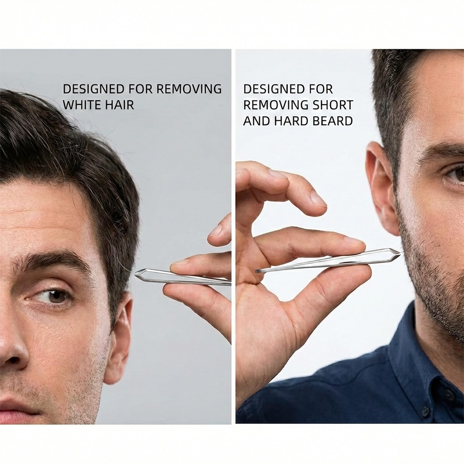 ビアーズ　BEARDS ブレンダー7.5インチ Amazon.com : AUSOMTEK Beard Tweezers - Stainless Steel, Fine Hair