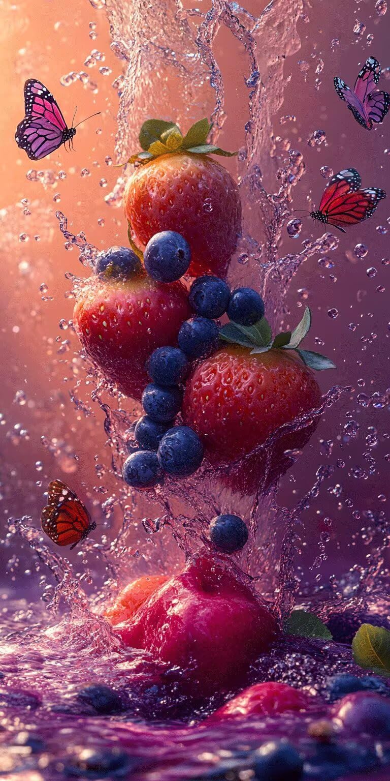 Frutta Dipingere con i Numeri 90x180cm Pittura Acrilica farfalla, k-390