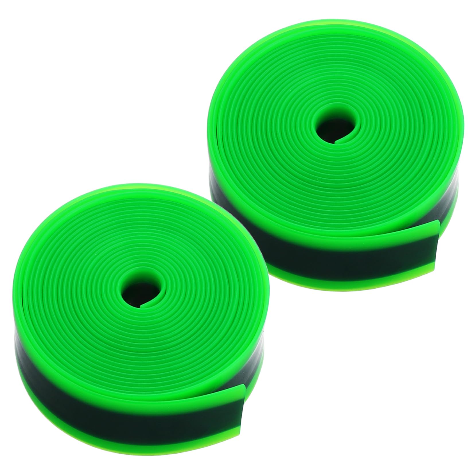 Sosoport Bike Tire Rim Protect Tapes 2 Rolls TPU Inner Tube Liners Puncture Proof Easy DIY Black