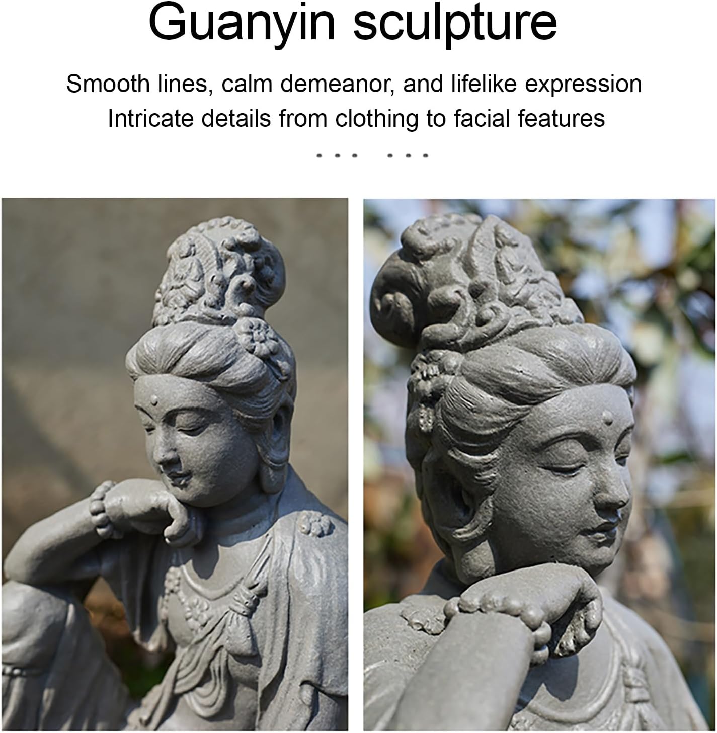 Water Feature, Pond Spitter Fountain, Animal Garden Water Outlet Water Sprayer, Stylish Ornament for Balcony, Courtyard, Patio and Home Office