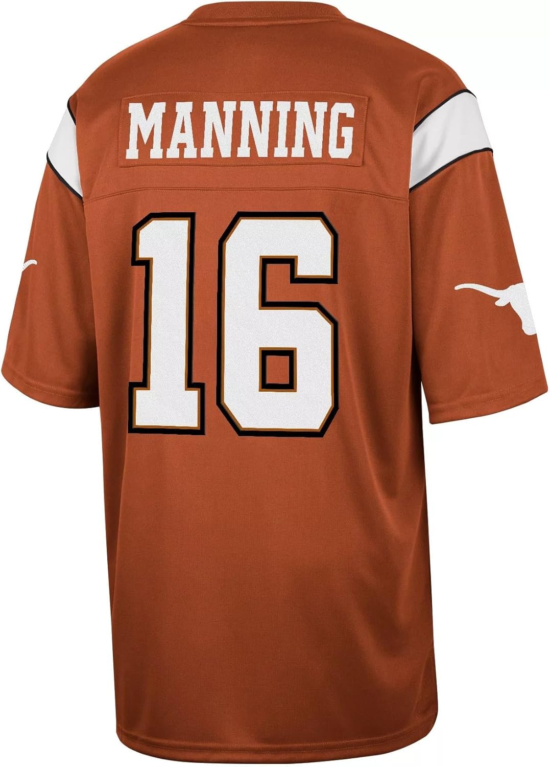 Colosseum Arch Manning Texas Longhorns Football Replica Jersey (Large) Orange