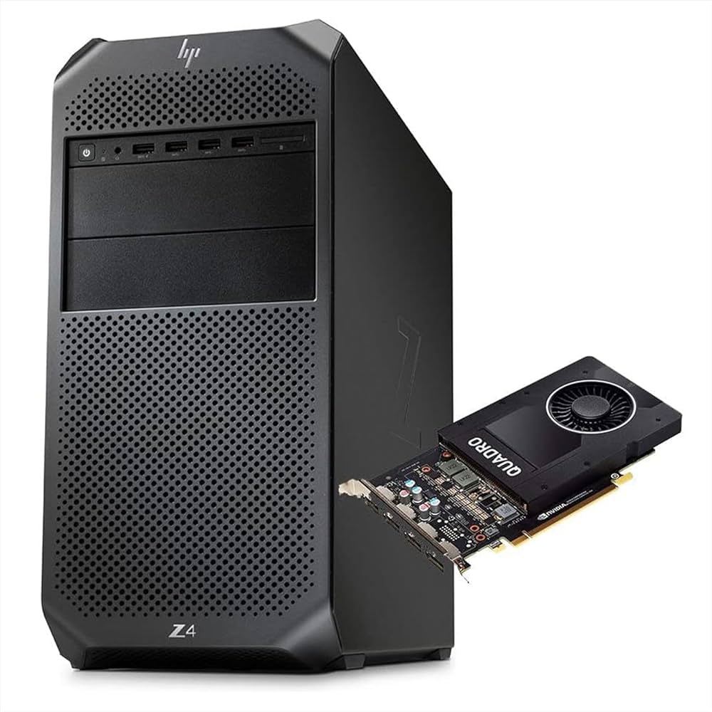 HP Z4 G4 Workstation Tower PC Computer Intel i9-7900x, Ram 32GB