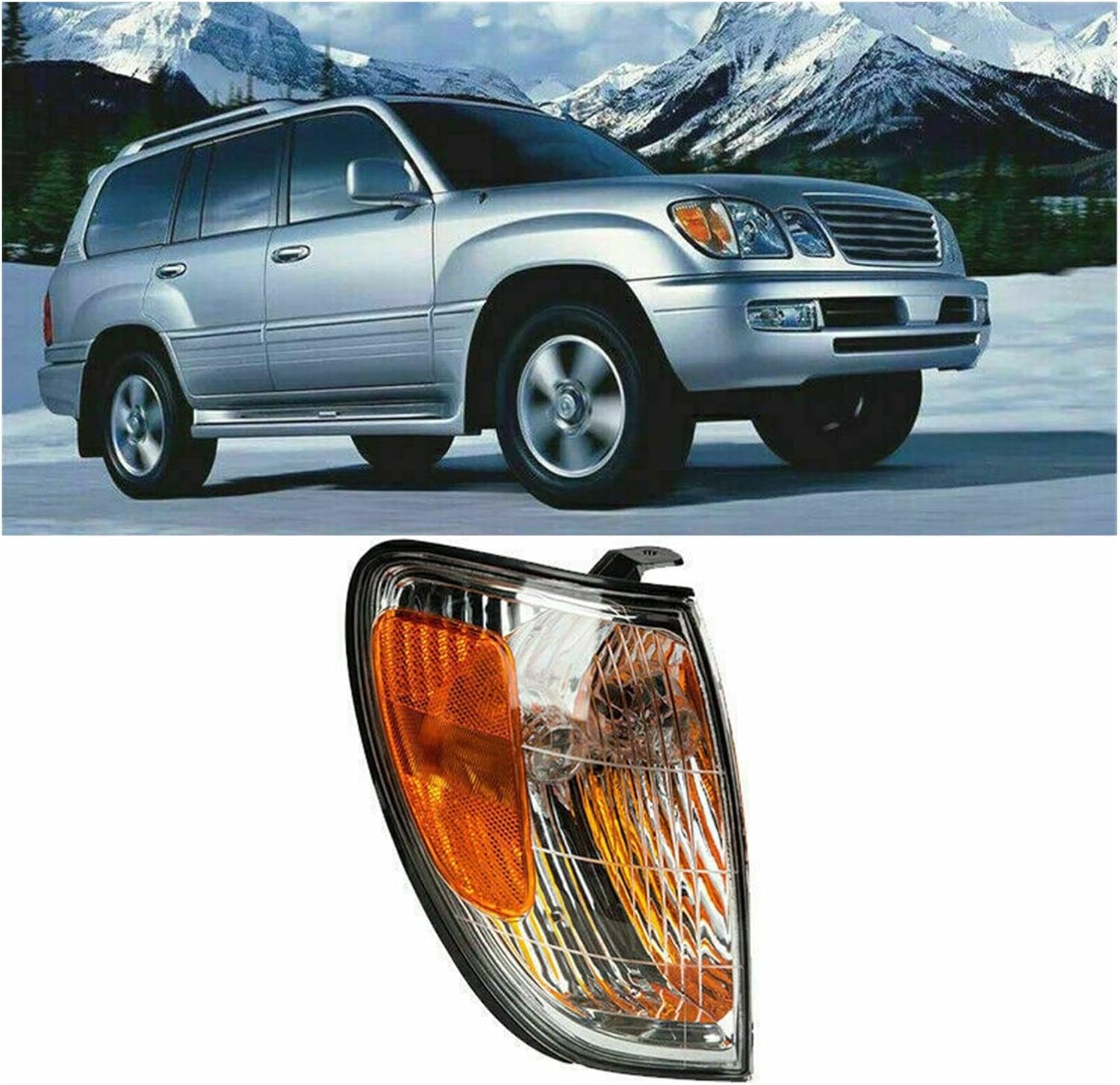 ランクル100シグナス lx470コーナレンズ ランドクルーザー