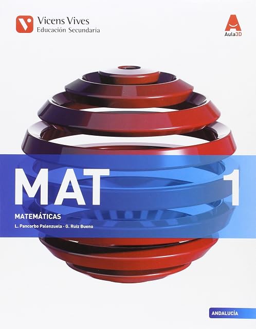 Portada de Mat 1. Andalucía. Matemáticas 1º ESO Andalucia Castella no