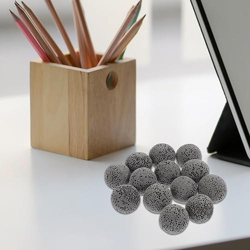 Miniatura 6 de Natural Volcanic Rock Aromatherapy Stone Diffuser Fragrance Decoration for Home and Office Air Purification with Essential Oils