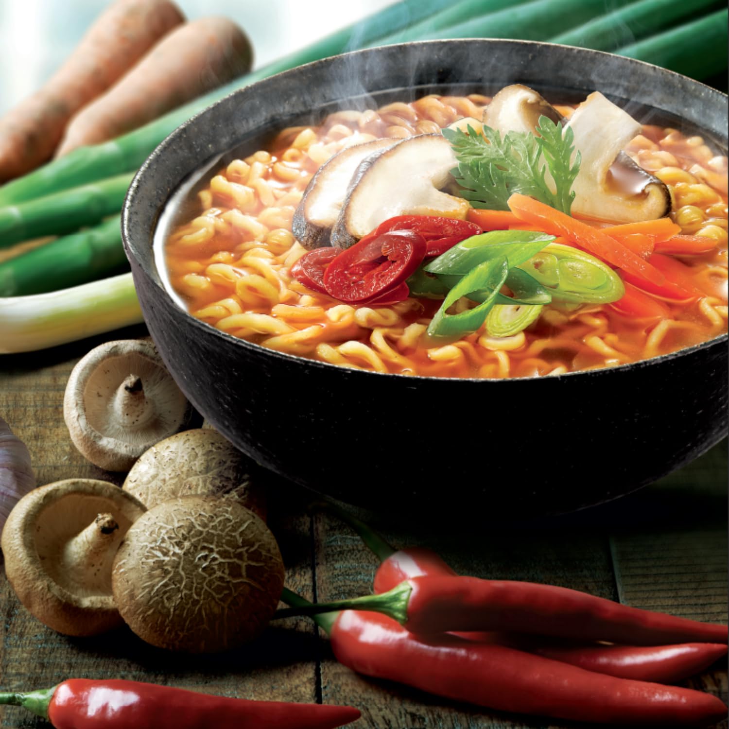 NONGSHIM - Instant-Nudeln Shin Ramyun Schwarz - Multipack (8 X 4 X 130 GR)