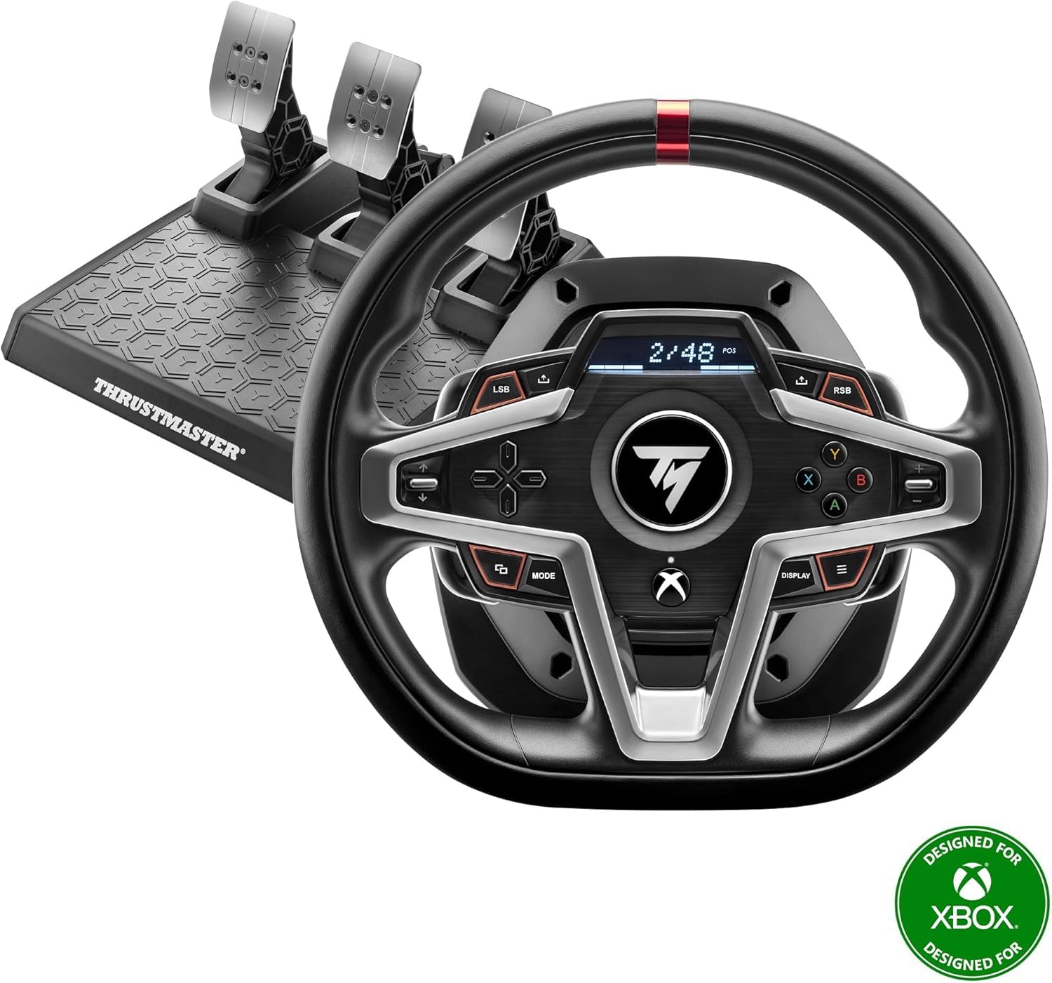 Thrustmaster T248 Force Feedback Racing Wheel und Pedalset für Xbox series X/S TH8S Shifter Add-On