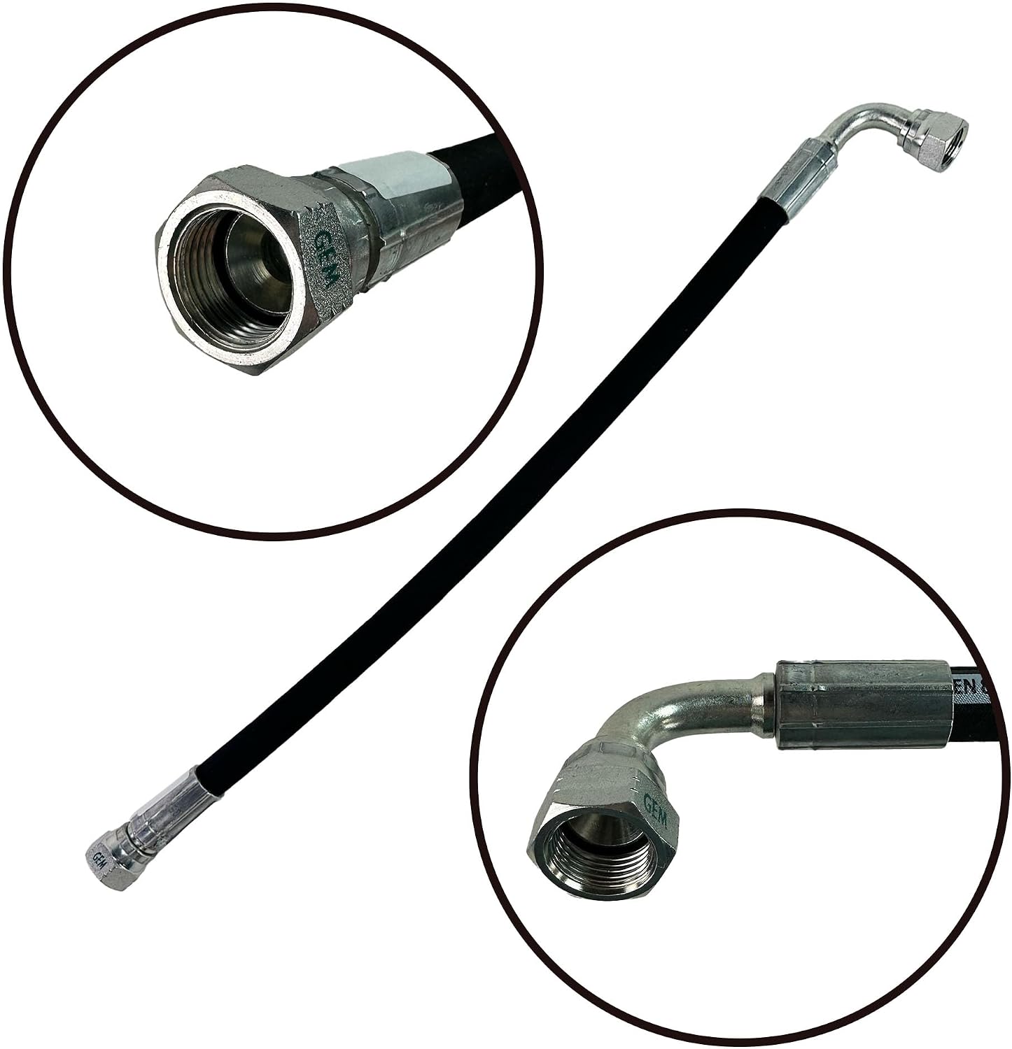 E-7J999-99330 Front Loader Boom Cylinder Hydraulic Hose for Kubota LA844, LA1055, LA1055-50, LA1065, LA1065A, LA854