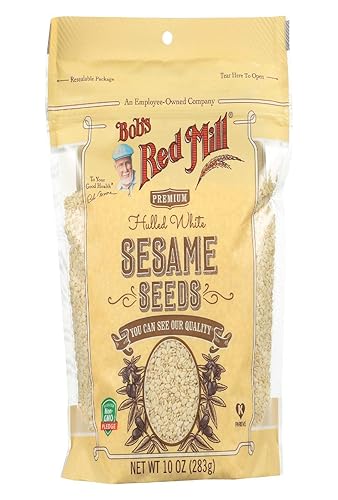 Miniatura 2 de Bobs Red Mill Semillas de sésamo con cáscara blanca bolsa resellable 10 onzas