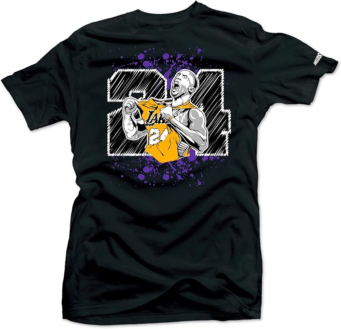 SNELOS Men’s Sneaker Matching Cotton T Shirt Graphic Streetwear Casual Tee for Everyday Wear
