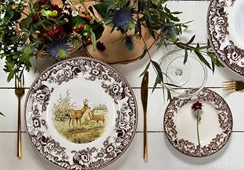Amazon.com | Spode Woodland American Wildlife Mule Deer Dinner