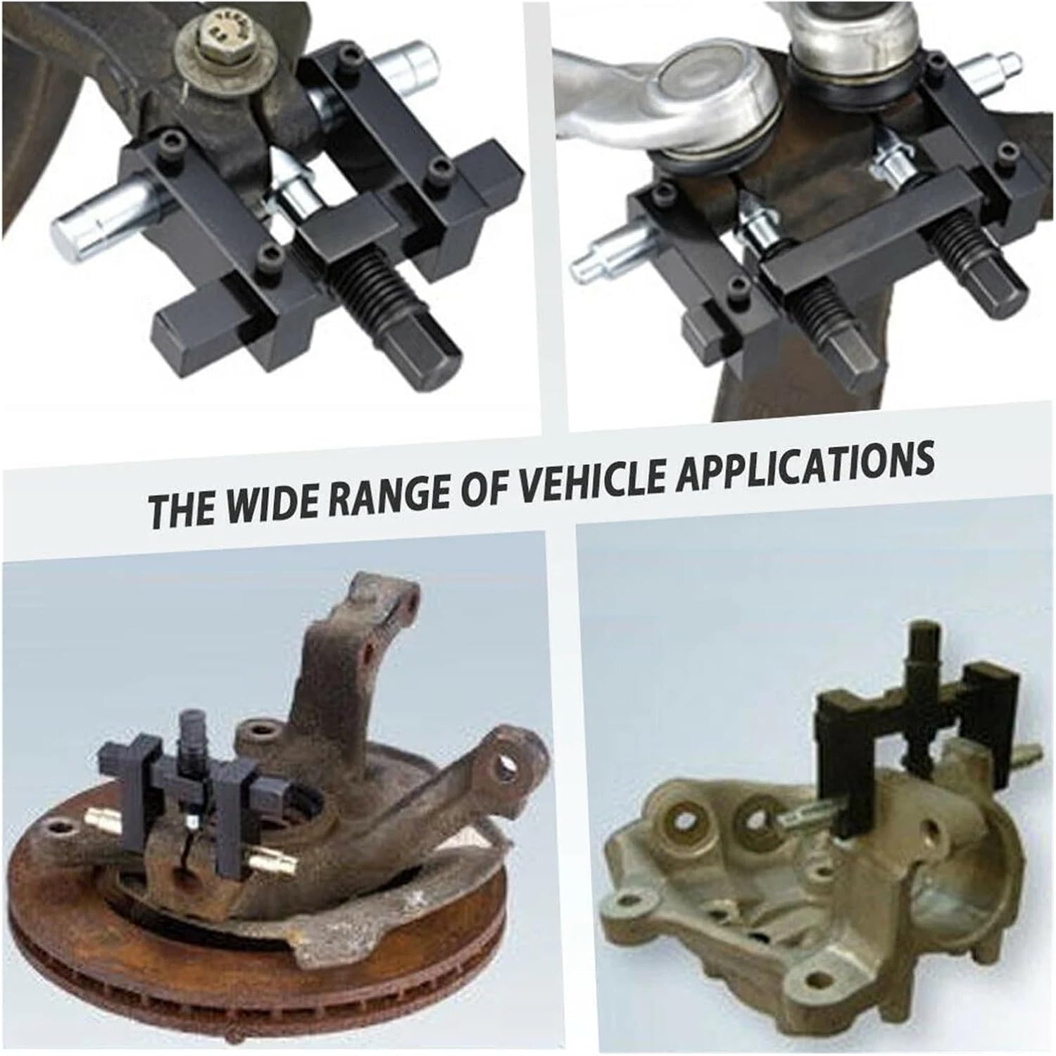Universal Multi-Function Steering Knuckle Spreader Tool Set Shock Suspension Ball Joint Remover Installer