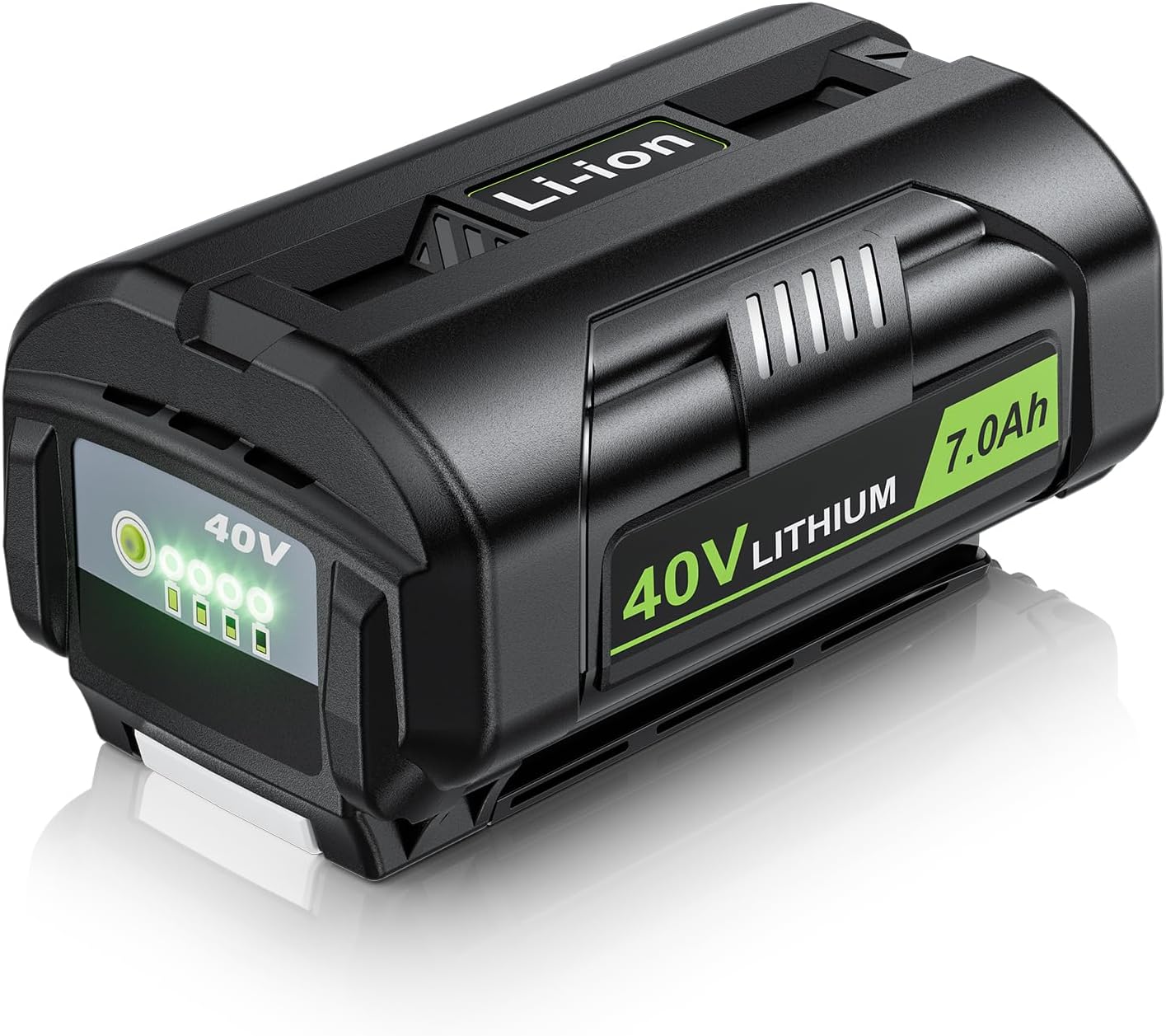 40V Battery 7000mAh Replacement for Ryobi 40V Battery, Compatible with Ryobi Battery OP4050 OP40601 OP4026 OP4030 OP4040 OP4050A, High Capacity Lithium Ion Battery Replacement for Ryobi 40V Tool