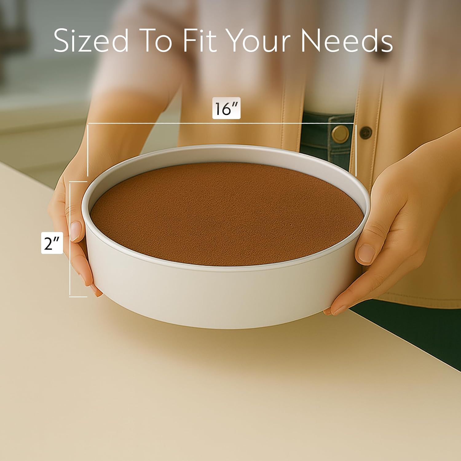 Restaurantware-Met Lux 14 x 2 Inch Straight-Sided Baking Tins, 12 Round Cake Pans - Oven-Ready, Freezable, Anodized Aluminum Round Baking Pans, Greaseproof, For Layer Birthday Cakes