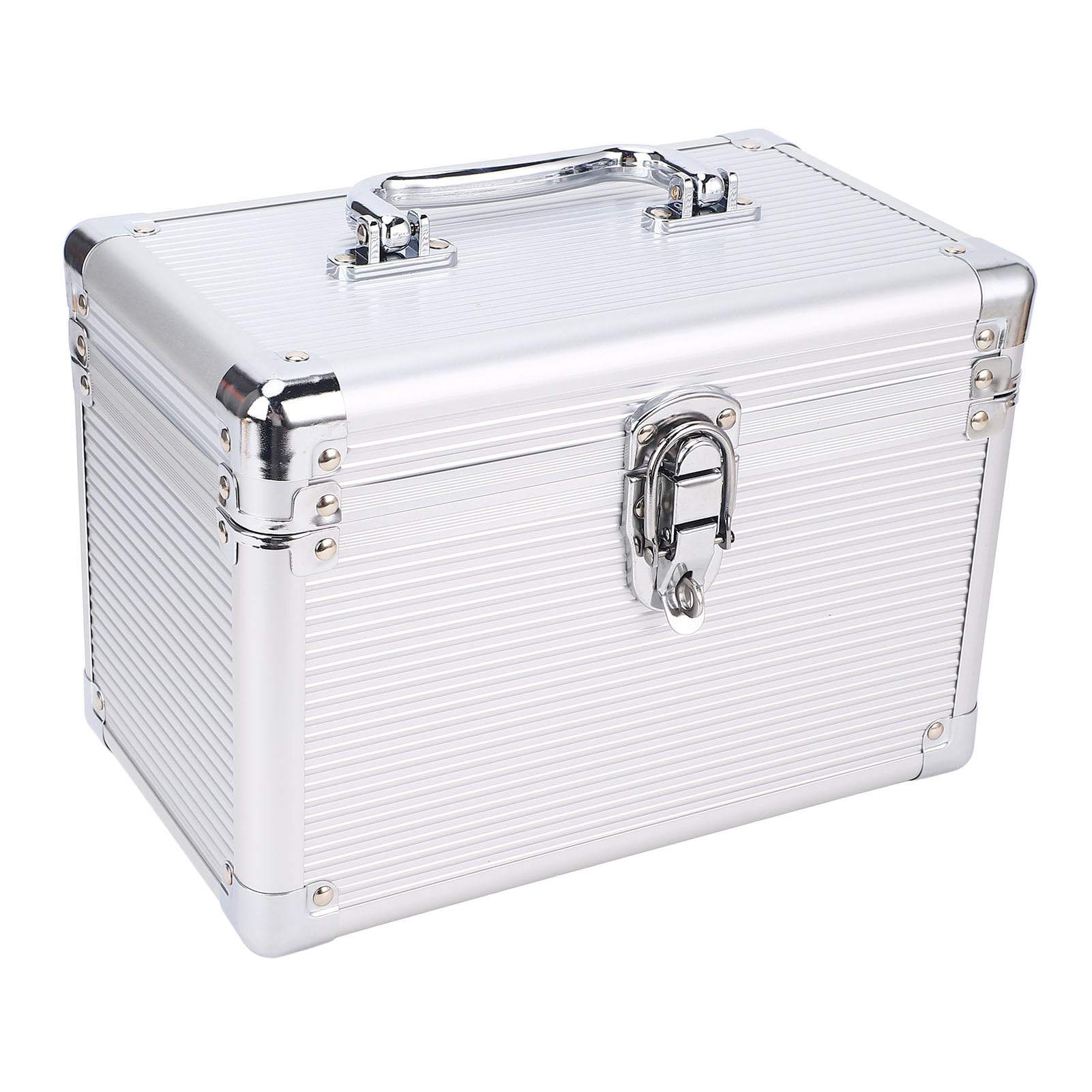 CASO CD DVD Custodia a prova d'acqua Porta portatile nera Organizzare in modo efficiente 6 slot per l'ufficio di viaggio domestico