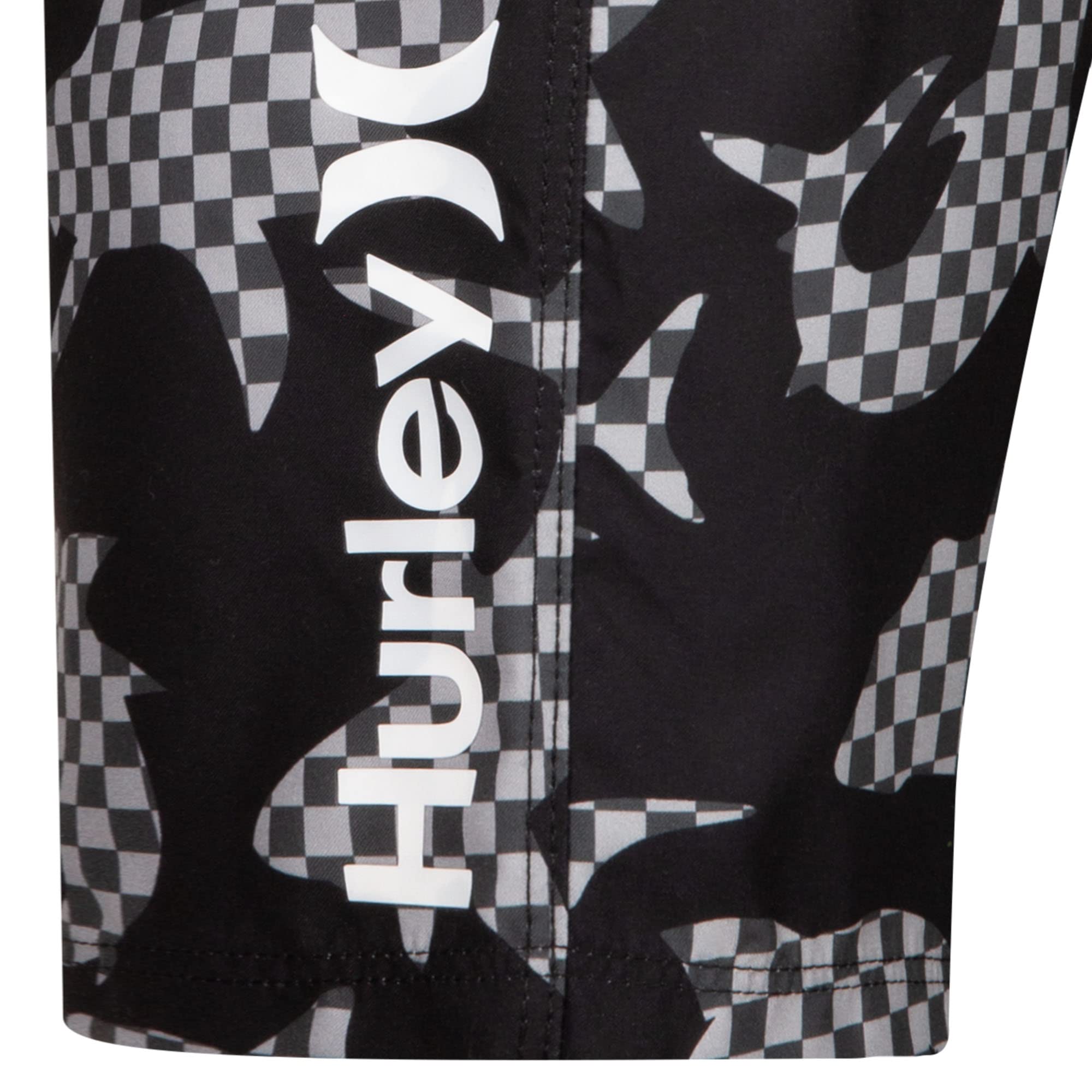 Hurley Hrlb Shark Check Boardshort Maillot de Bain garçon