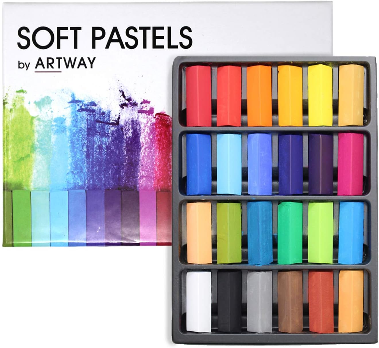 Artway Soft Pastels Set - 24 Colours
