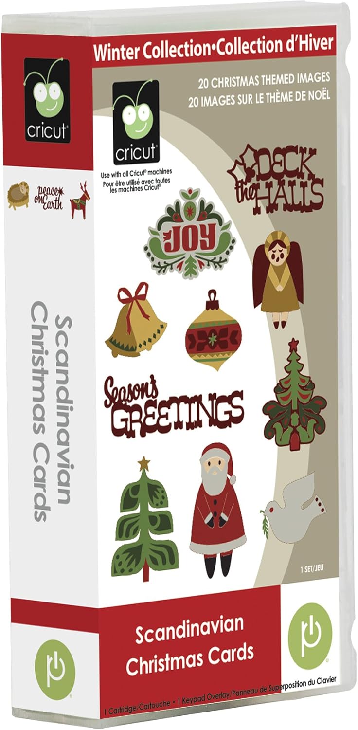 Cricut Scandinavian Christmas Cards Cartridge
