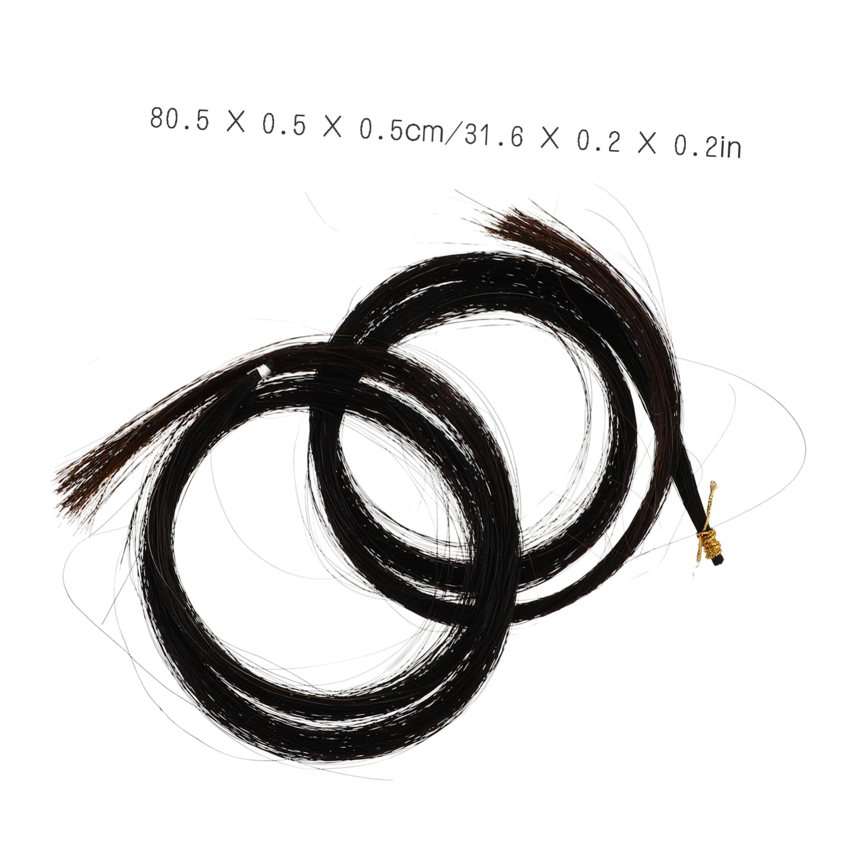 BESPORTBLE Bundles Horse Hair for Bow Repair Durable String Parts Practical present for Music Lovers for Students Beginners Safe Quality Materials