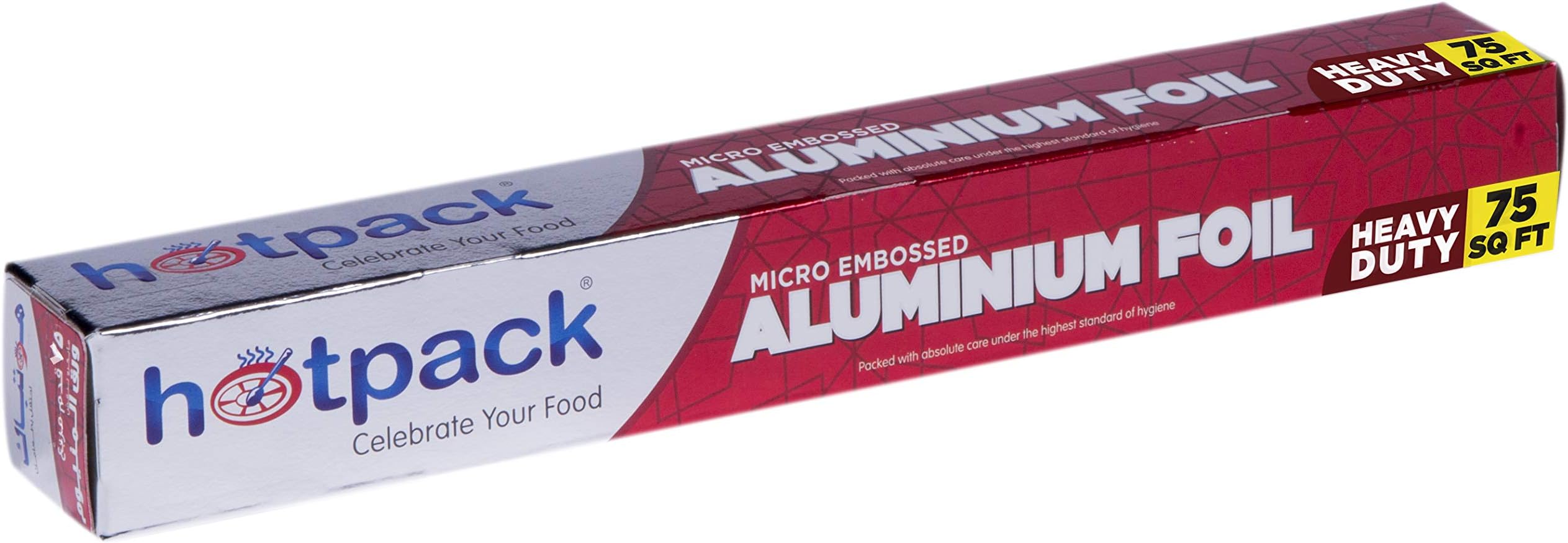 Hotpack Aluminium Foil, Embossed - 75 Sqft