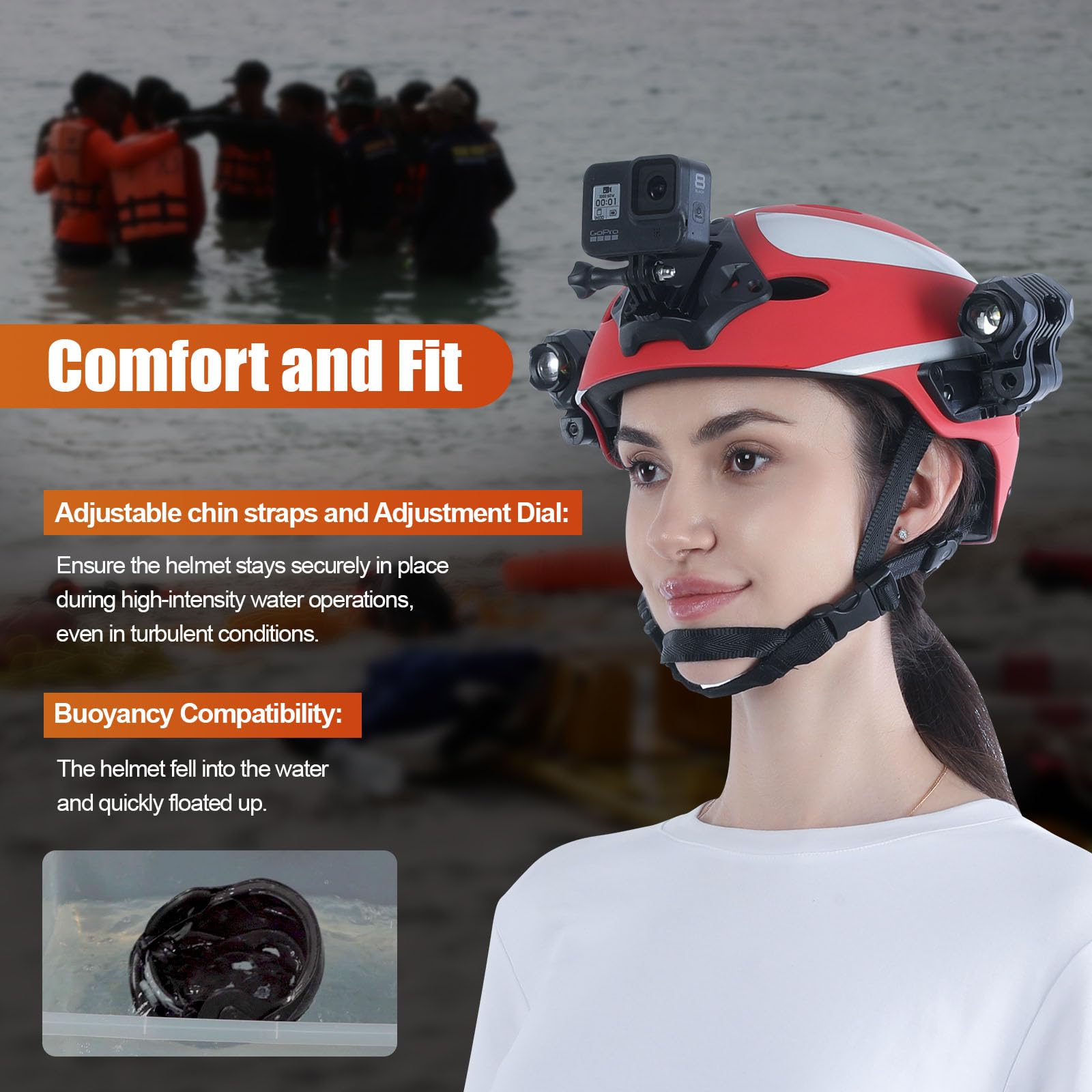 Tontron First Responder Wasserhelm | Water Resuce Helm