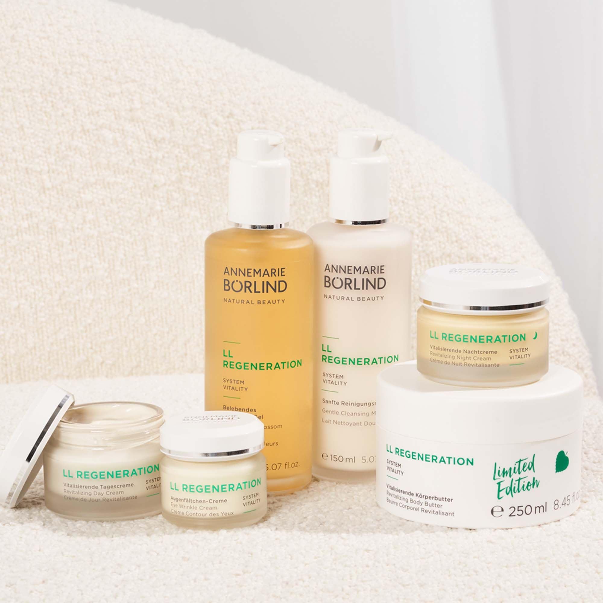 ANNEMARIE BÖRLIND LL REGENERATION Sanfte Reinigungsmilch 150ml Vitale Haut | Sanfte Gesichtsreinigung, Entfernt Make-up & Schmutz, Fördert Zellerneuerung & Straffung, Rückfettend Für Trockene Haut