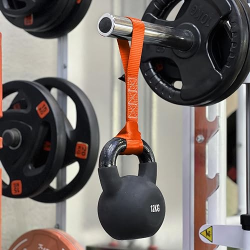 Miniatura 5 de 8PK correas de amarre para motocicleta, de 1.6 x 17 pulgadas, 12000 libras, resistencia a la rotura, bucles de amarre resistentes para asegurar