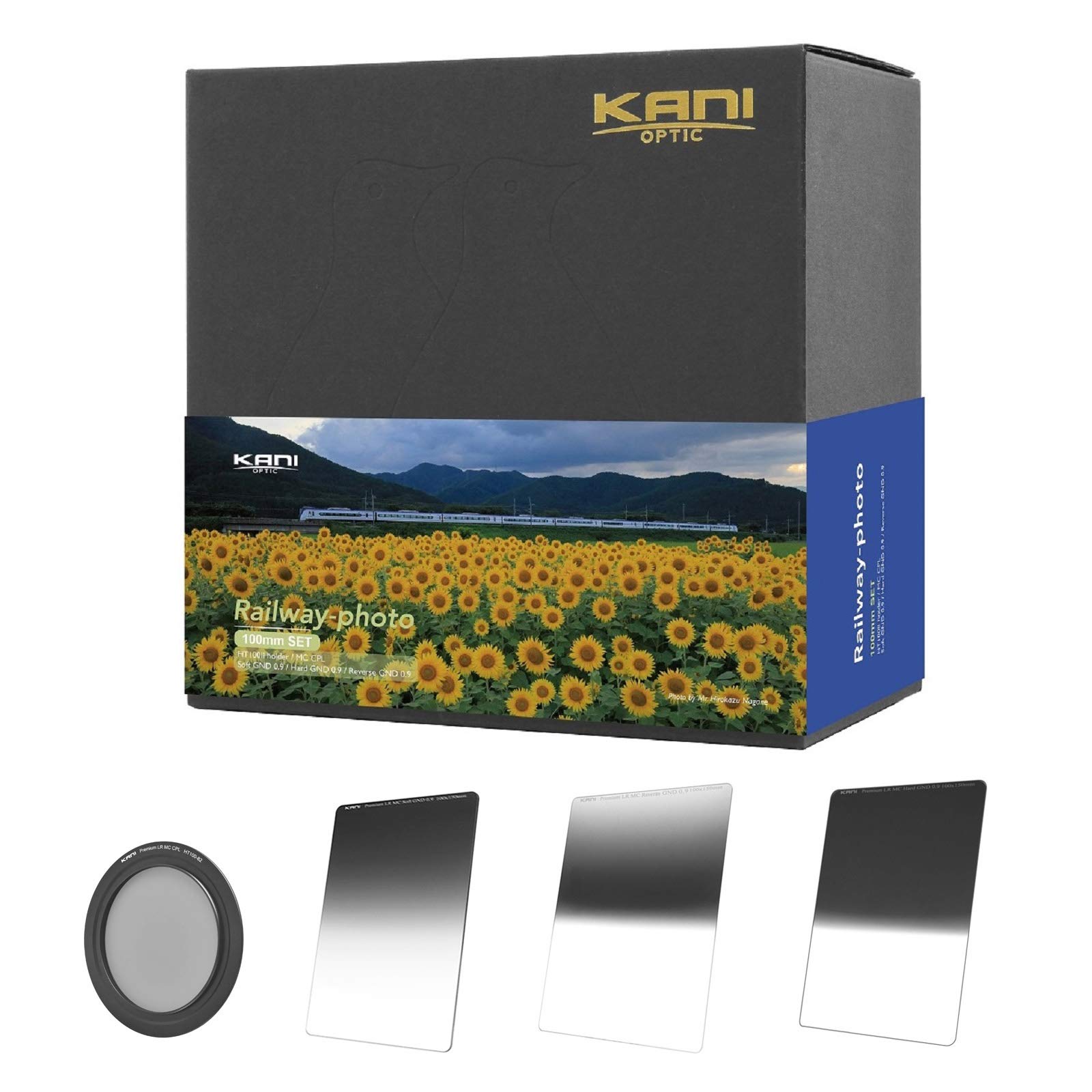 Amazon.co.jp: KANI 100mm幅 HT100 III レールウェイフォトセット 角型 