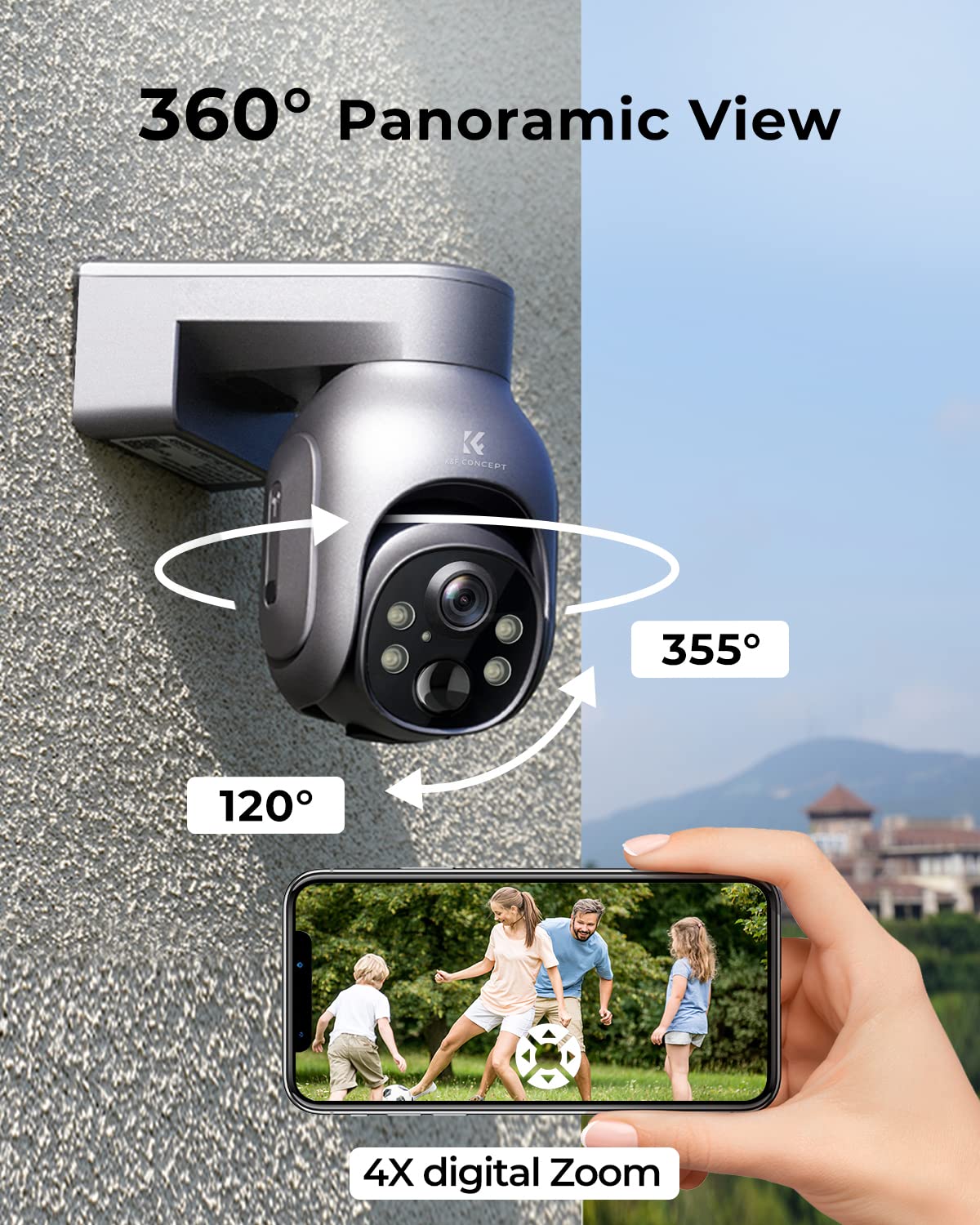 K And F Concept 3g 4g Lte Security Camera Outdoor Desertcart