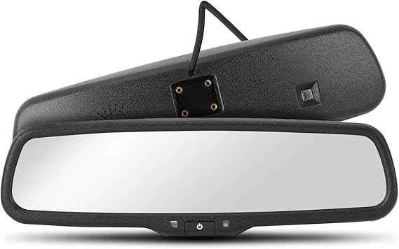4.3inch Rear View Mirror Monitor, Auto-Dimming Rearview Monitor,480 * 272, 500 cd / m2 HD Reverse Camera System for Trucks & Van,Camera Monitor Parking Aid with Bracket