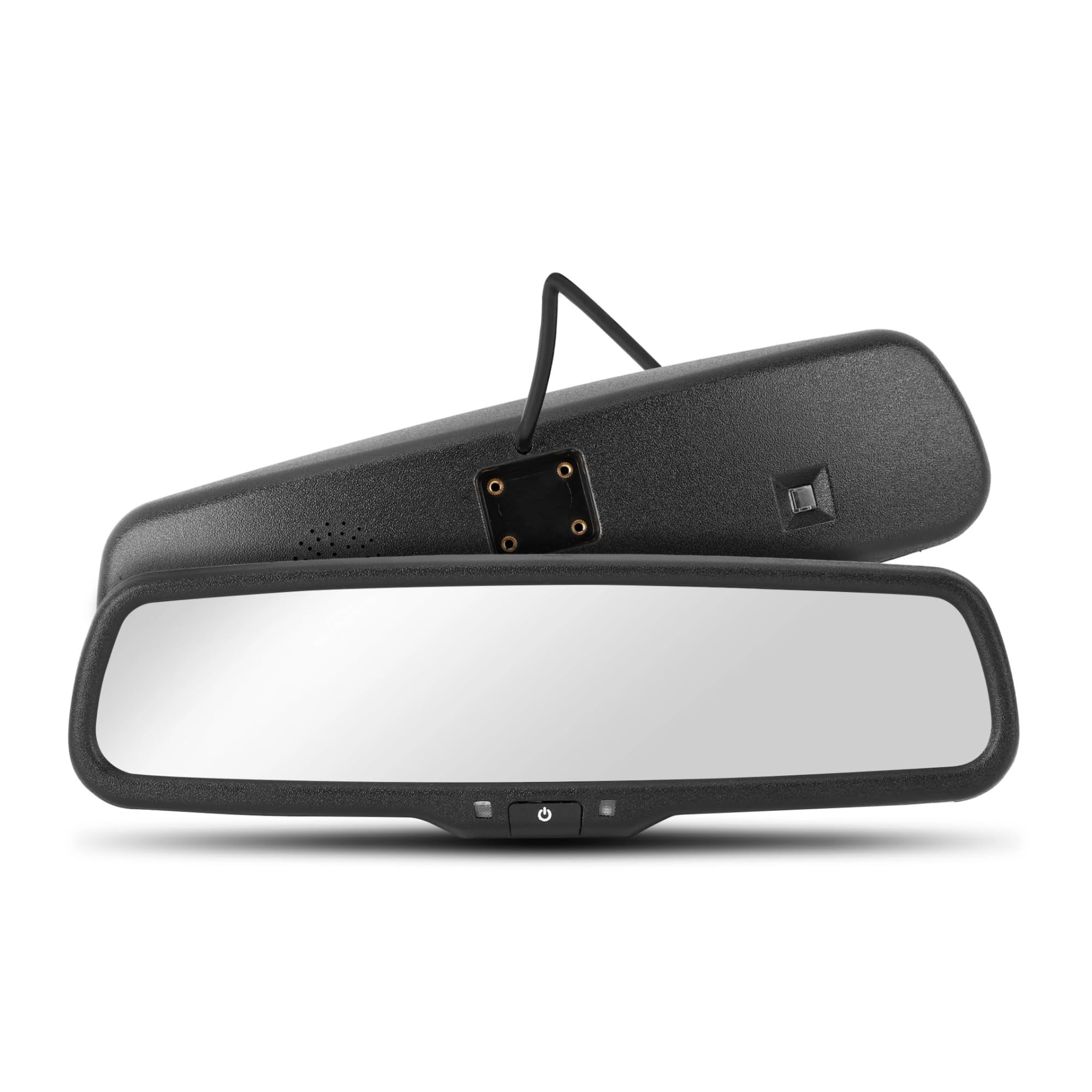 4.3inch Rear View Mirror Monitor, Car Rearview Mirror,480 * 272, 500 cd / m2 Auto Dimming Rear View Mirror Camera Monitor Parking Aid with Bracket |Full Original Universal Fit Mount