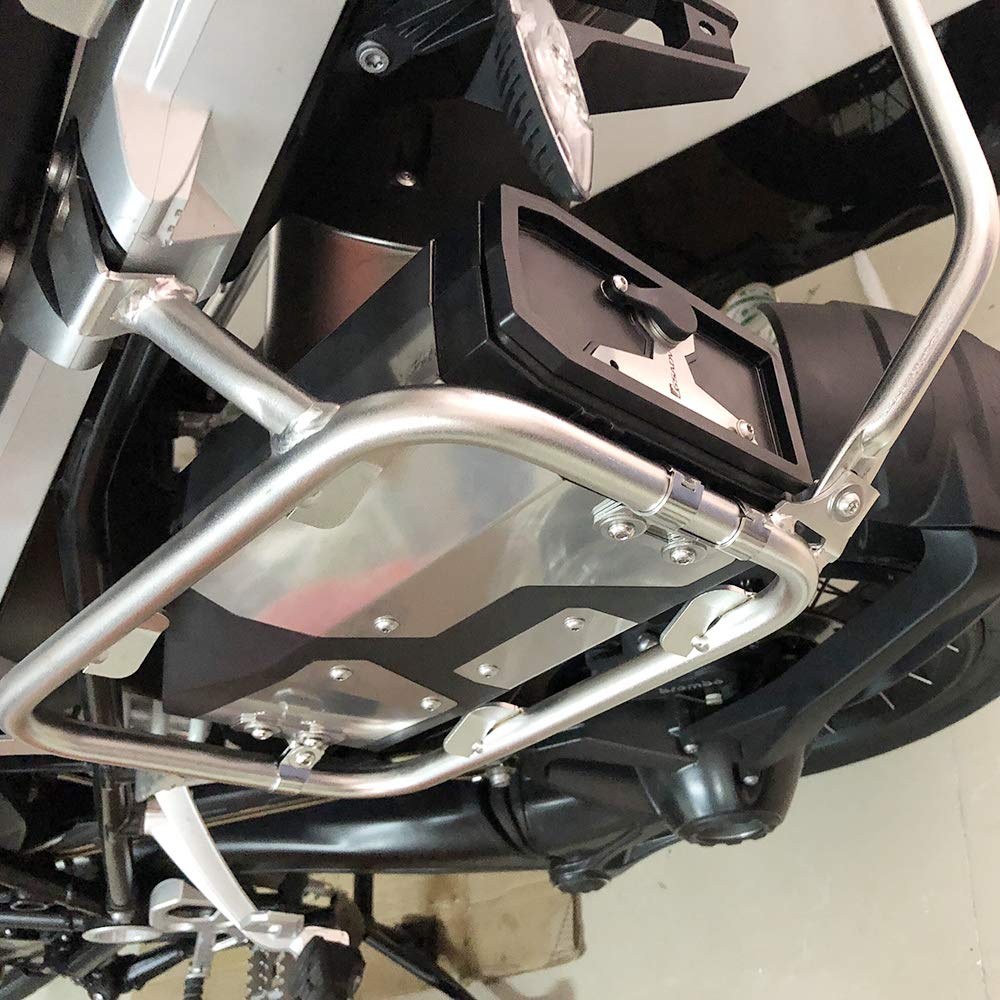 Cassetta portautensili Laterale Sinistra Scatola in Alluminio Adatta per BMW R1250GS R1200GS LC & Adventure 2002 2008 2018