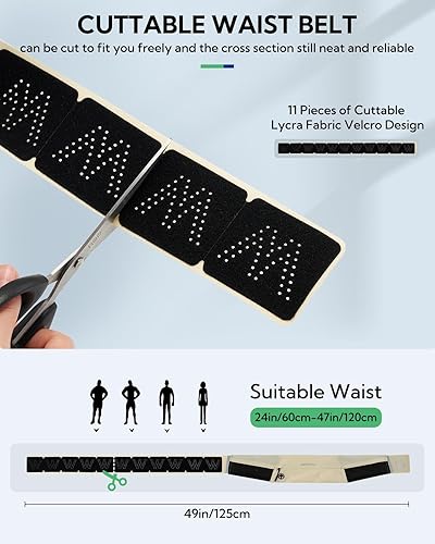 Miniatura 3 de WATERFLY Cangurera para cinturón para correr bolsa de cintura delgada para hombres y mujeres, soporte para teléfono de fitness para ejercicio,