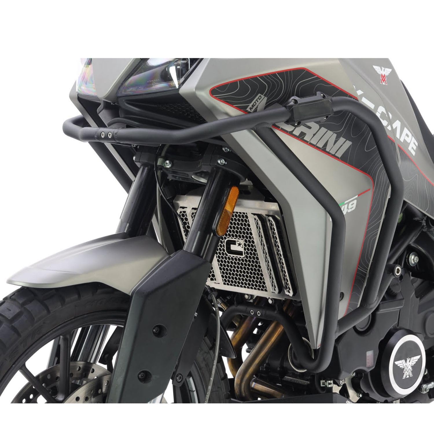 barre di protezione in alluminio compatibile con Morini X-Cape 649 2022 2023
