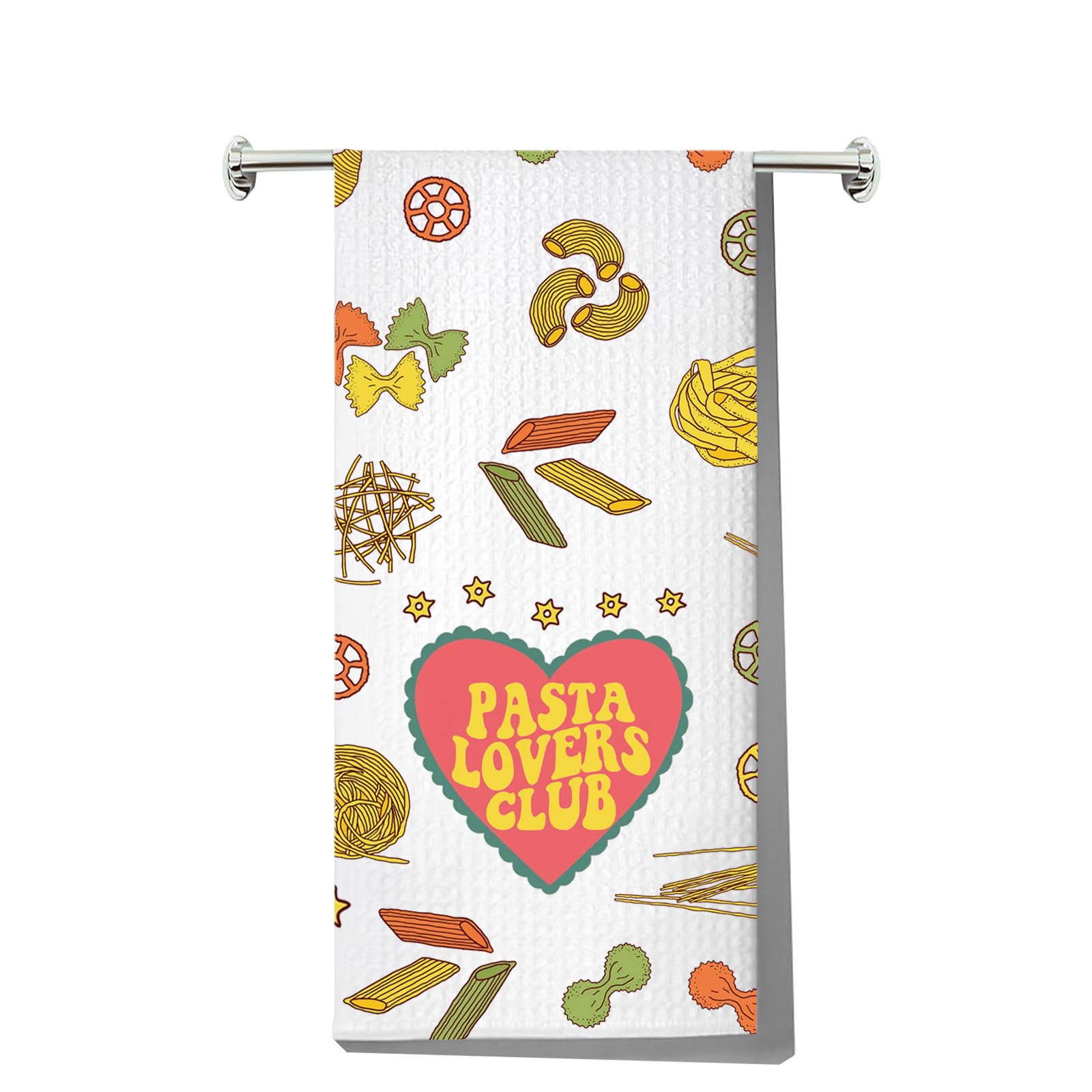 JNIAP Pasta Kitchen Towel Penne Pasta Towel Pasta ...