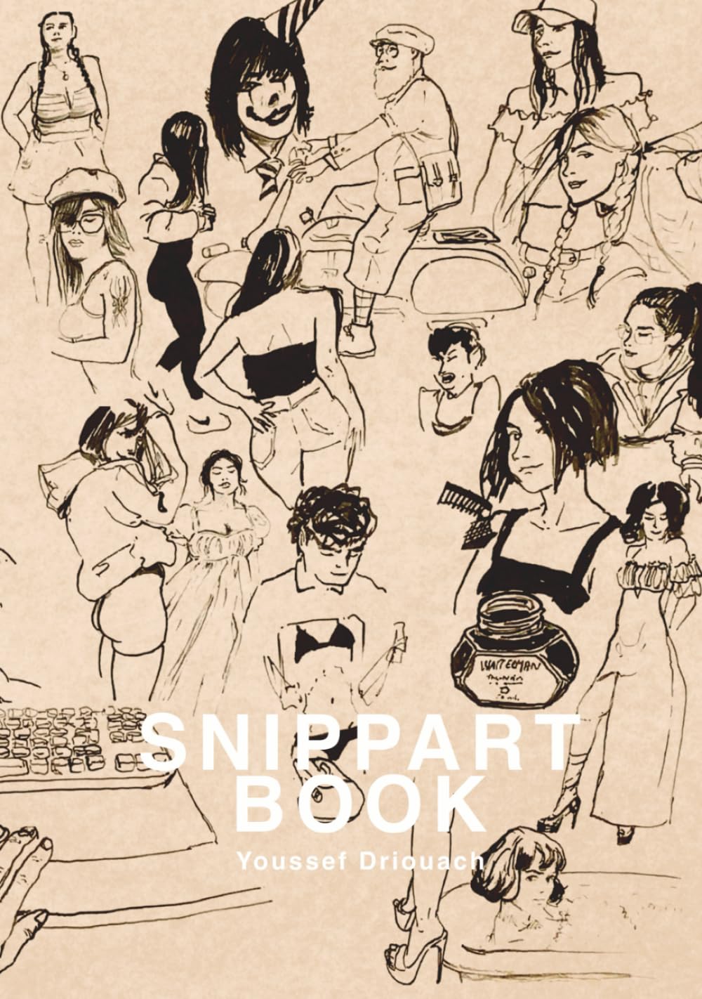 Snippart book art of Youssef livre pour apprendre l'illustration