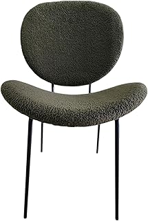 ​Nordic Style Bouclé Fabric Accent Chair