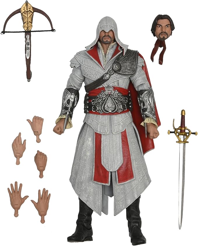 Nintendo Switch 2 Finalmente Recibe Uno de los Grandes Juegos de Ubisoft 6 71sa1O wTKL. AC SX679 NECA - Assassins Creed: Brotherhood - 7 Scale Action Figure - Ezio Auditore in Window Box