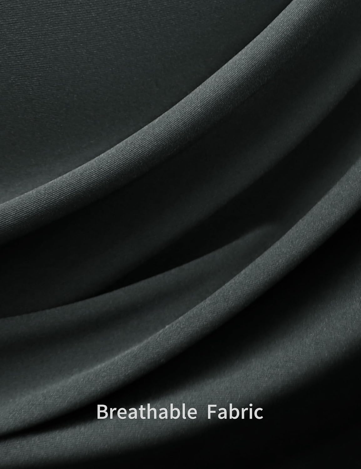 THE GYM PEOPLE Men's Lightweight Workout Shirts Loose Fit Long Sleeve Crewneck Athletic Tops - Image 5