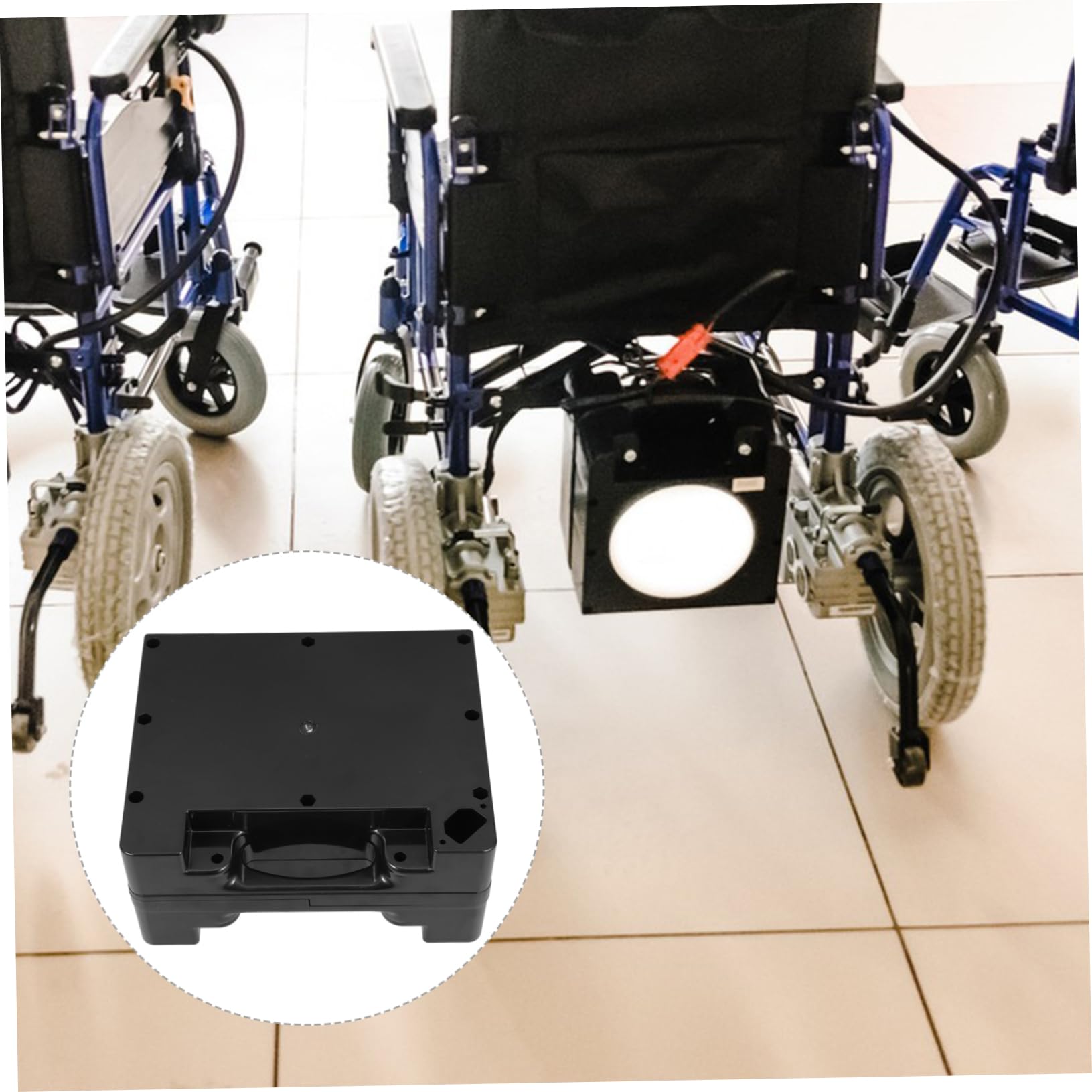 Scatola Per Batteria in Plastica Per Elettrica Custodia Per Trasporto Della Batteria Accessorio Per Sostituzione