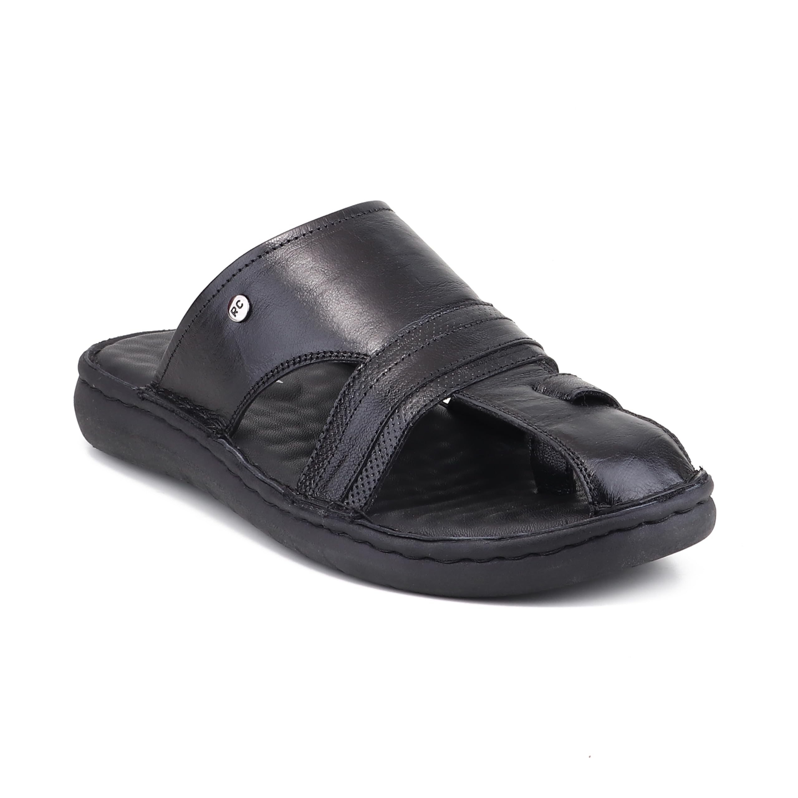 Buy Red Chief Genuine Leather Toe Ring Slipper for Men | RC4093