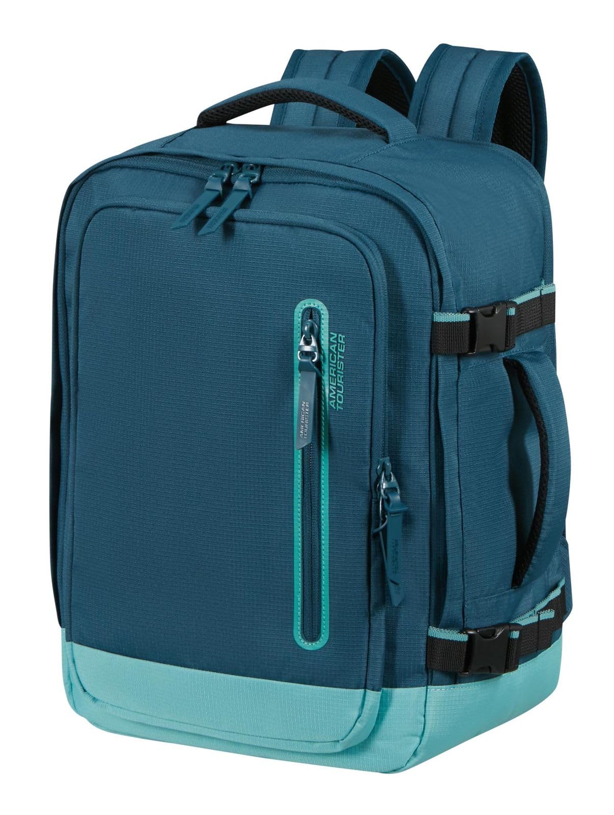 American Tourister zaino per il tempo libero con scomparto per laptop Take2Cabin Sport Backpack MS 26,5L Harbor Blue/Turquoise petrolio