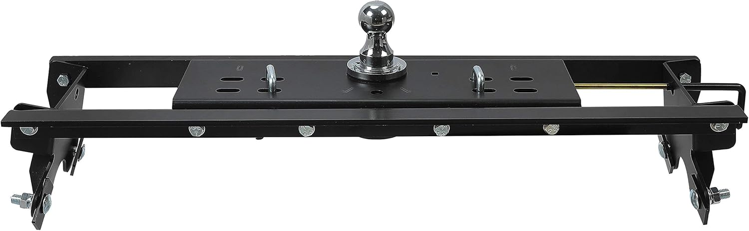 ECOTRIC 2-5/16" Double Lock Gooseneck Trailer Hitch Kit Compatible with 2015-2020 Ford F150