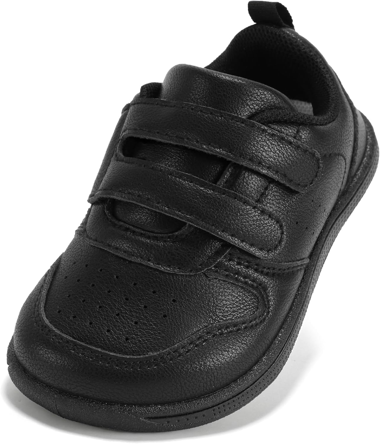 STQ Toddler Wide Toe Box Barefoot Shoes Boys Girls Kids Sneakers Non Slip Lightweight Zero Drop Comfortable Tennis Walking Running School Athletic Casual Indoor Outdoor