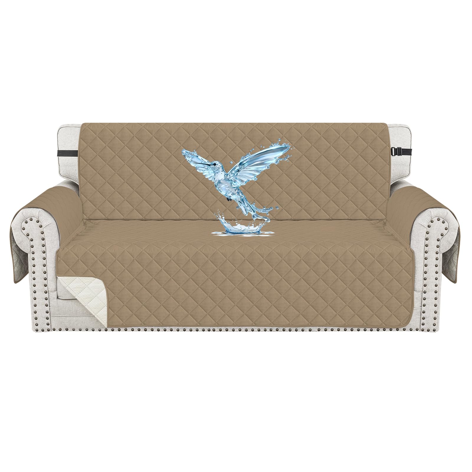 Housse canapé universelle 3 places imperméable anti poils