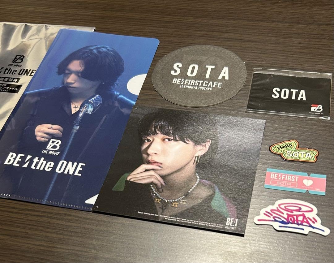 Amazon.co.jp: BE:FIRST ビーファースト SOTA ソウタ グッズ セット 