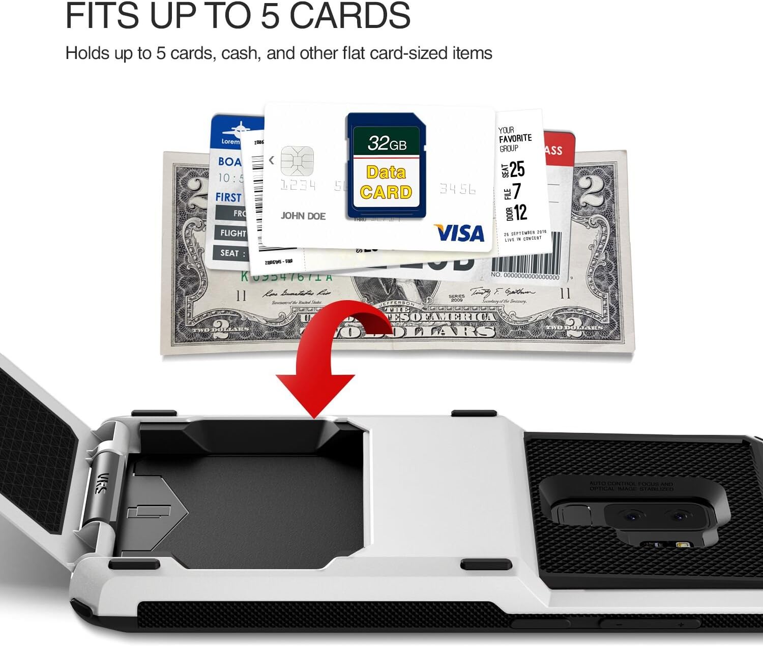 Exсluѕіvе VRS DESIGN [Damda Folder Wallet Card Holder Case for Samsung Galaxy S9 Plus Cream White Frее Shірріng оƒƒеr VRS DESIGN [Damda Folder Wallet Card Holder Case for Samsung Galaxy S9 Plus Cream White