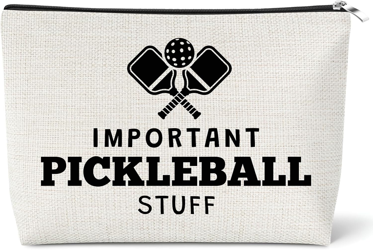 Pickleball Gifts for Women Cosmetic Bag Pickleball Lover Gift Pickle Ball Themed Cosmetic Bag Pickle Ball Player Gifts Birthday Graduation Gift for Women Girls Friends Pb Team Zipper Travel Pouch